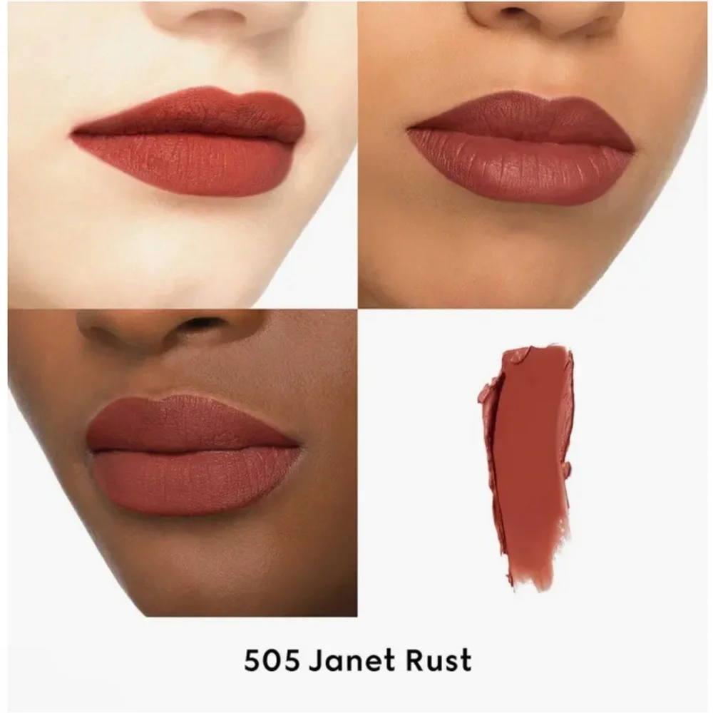 Gucci 505 Janet Rust Matte finish lipstick long-wearing Moisturizing formula NIB - Picture 8 of 12